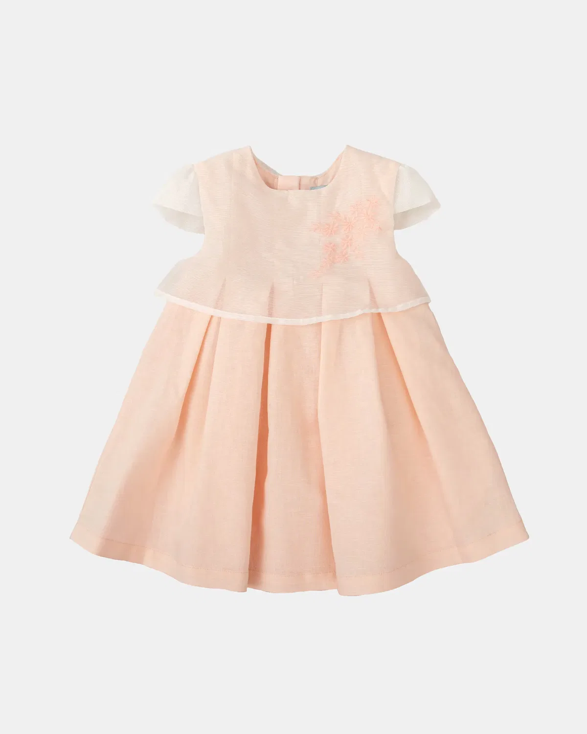 Детское платье для девочек с коротким рукавом Tutto Piccolo, Rosa