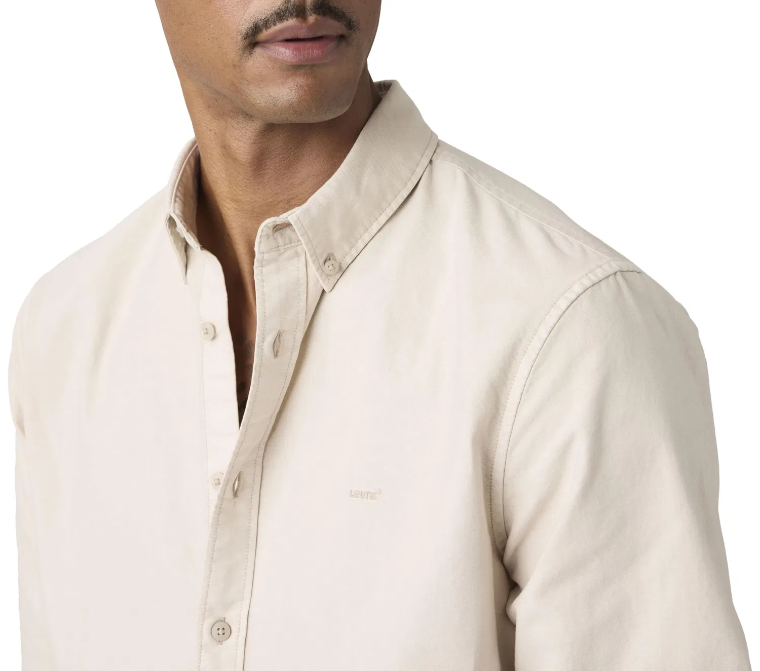 Мужская рубашка с длинным рукавом Levi's, Pumice Stone Garment — фото 3