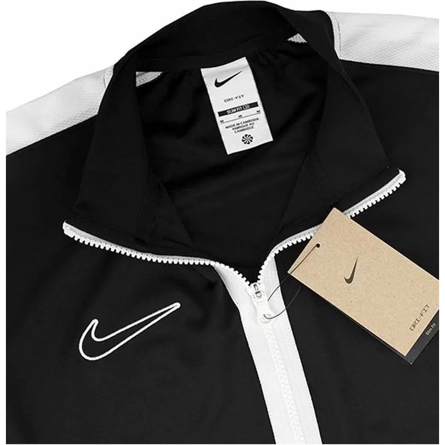 Свитшот мужской из рашеля с высоким воротником Nike, Черный — фото 3