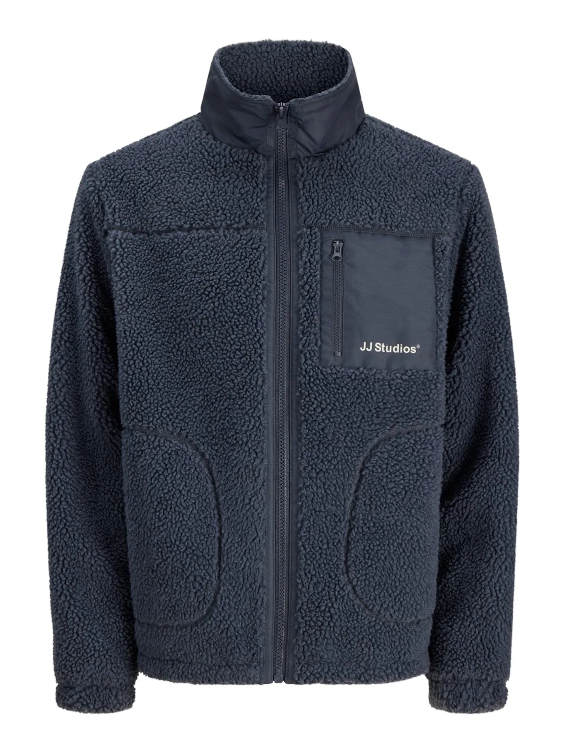 Куртка-плюшевая демисезонная Jjesoho Jack & Jones Junior, серый