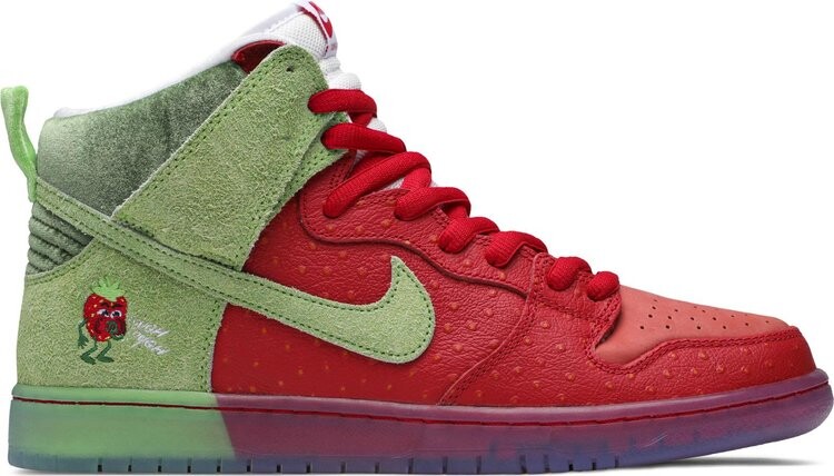 

Кроссовки Nike Dunk High SB 'Strawberry Cough', красный