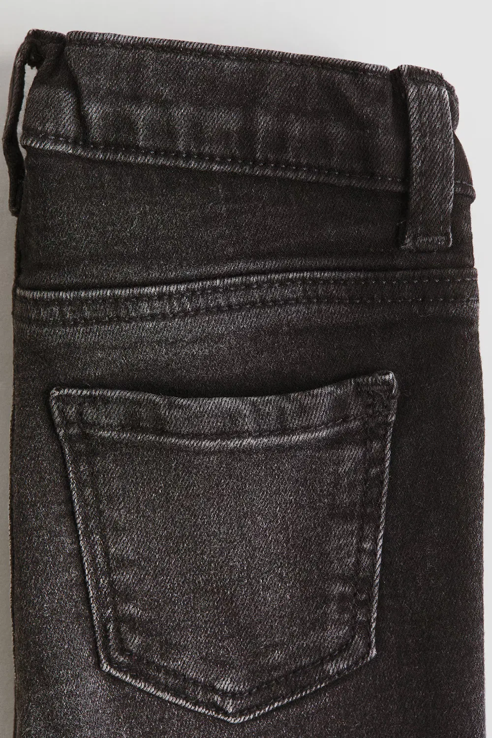 Комплект из 3 удобных эластичных джинсов зауженного кроя H&M, Denimblau/Schwarz — фото 3