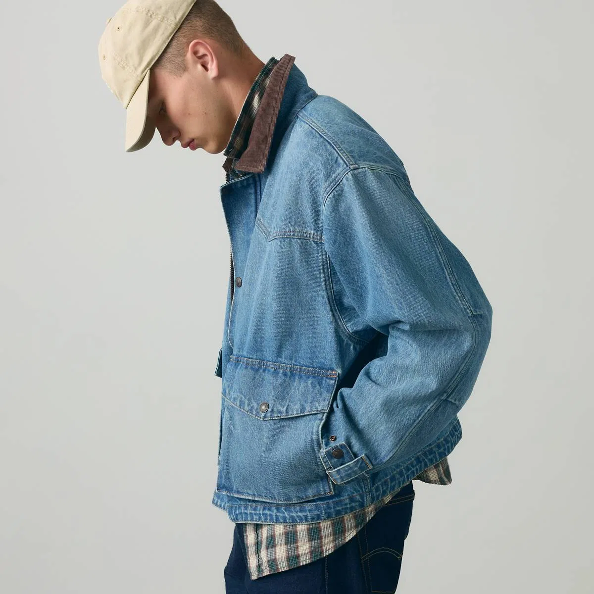 Укороченная куртка Hilltop Levi's, In Good Company - Medium Wash — фото 2