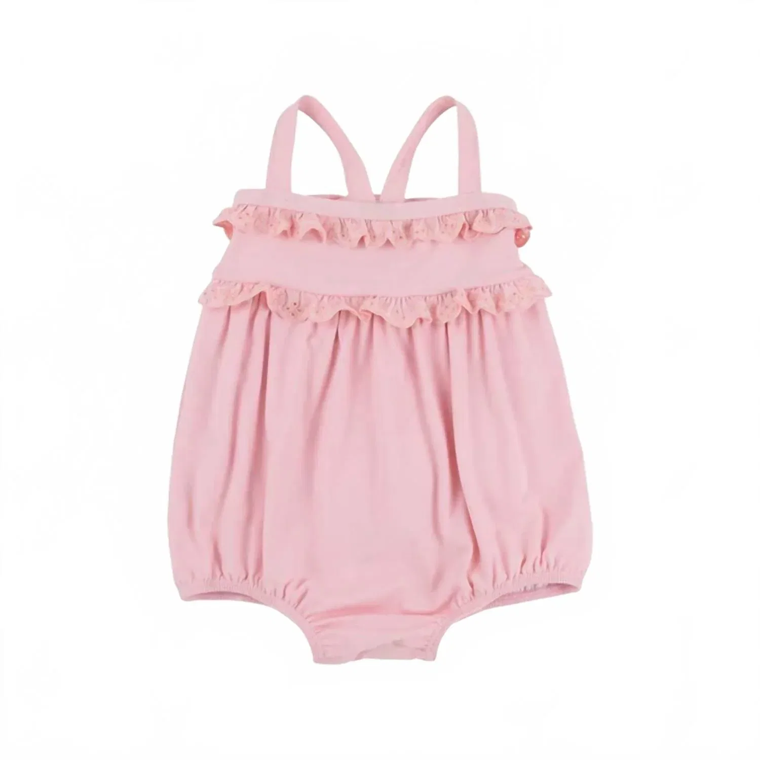 Детский цельный купальник с полным покрытием St Bart's Bubble The Beaufort Bonnet Company, Palm Beach Pink