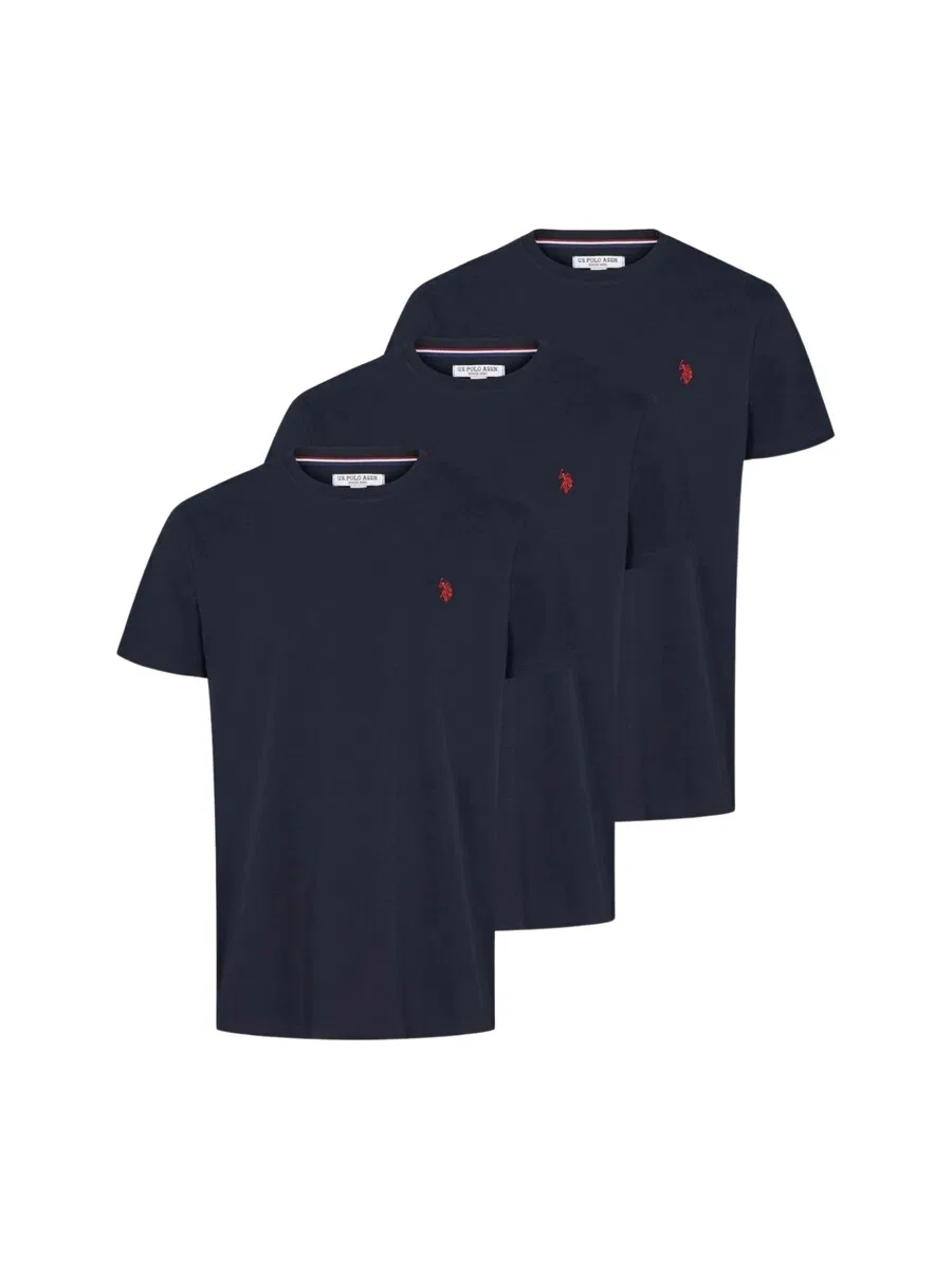 Рубашка на пуговицах стандартного кроя 'UMArjun' темно-синего цвета U.S. Polo Assn.
