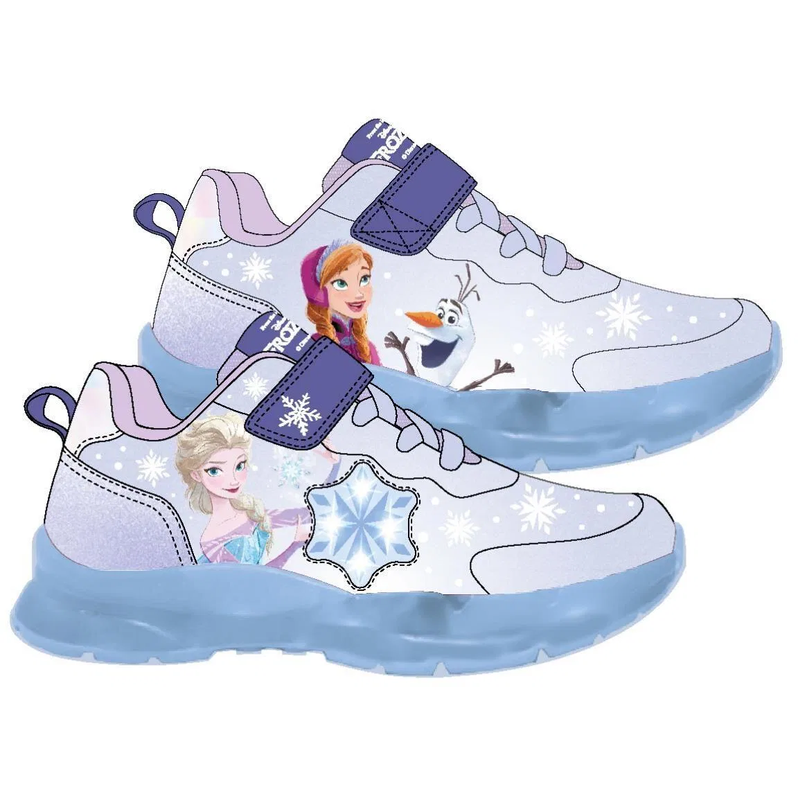 Детские кроссовки с подсветкой Frozen Cerda, Bunt