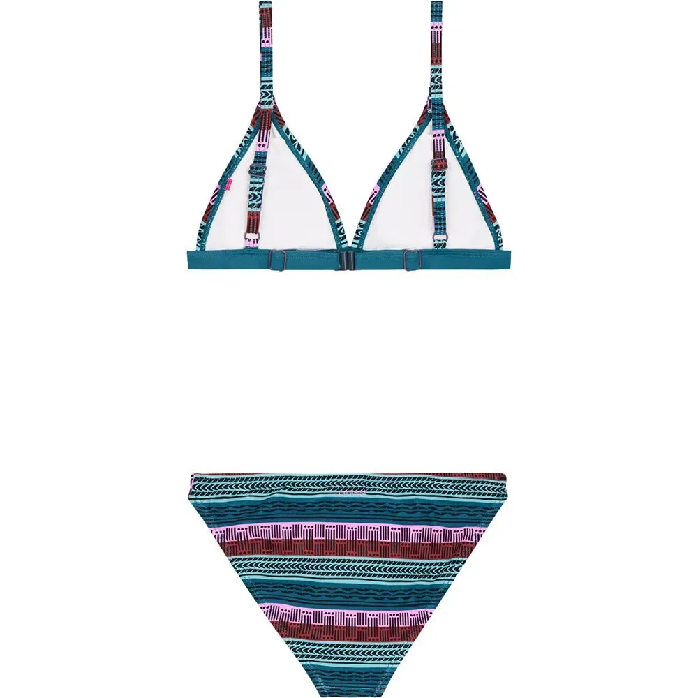 Детский раздельный купальник для девочек с принтом Rina Triangle Bikini Protest, Multicolor — фото 2