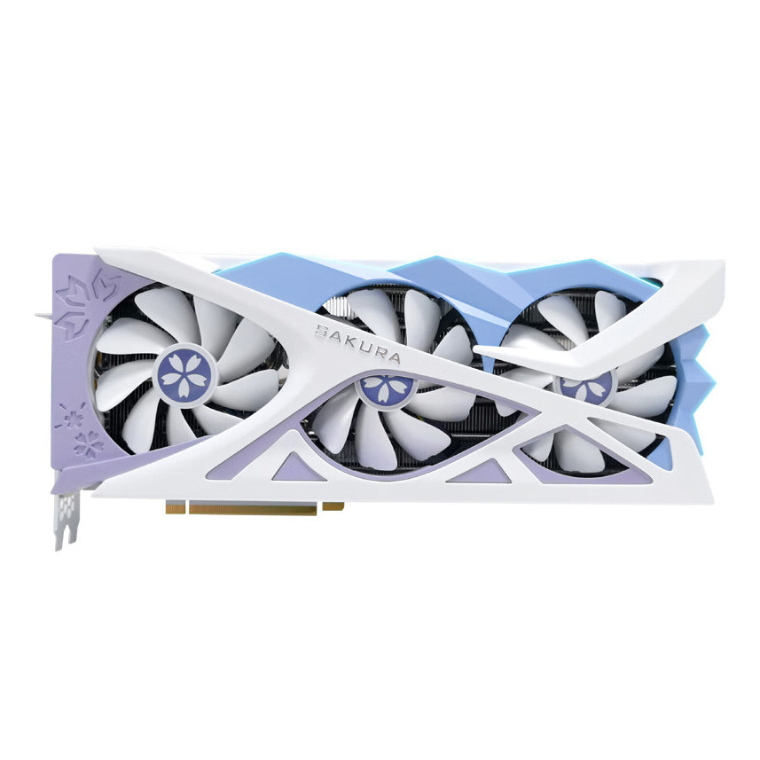 

Видеокарта Yeston RX 7800 XT Sakura Hitomi, 16Гб, белый