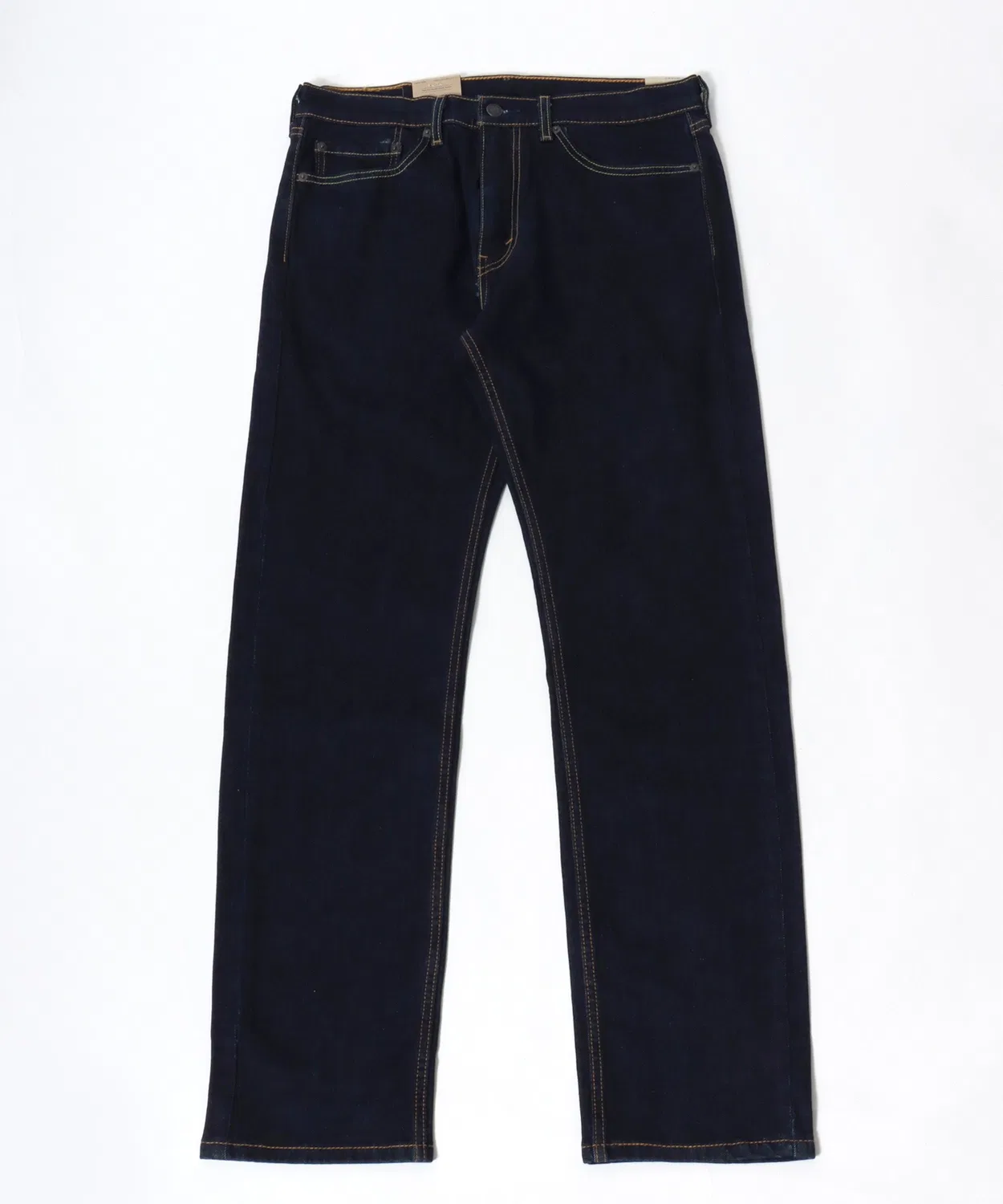 Мужские джинсы regular straight с stretch-эффектом Levi's 505, Черный — фото 4