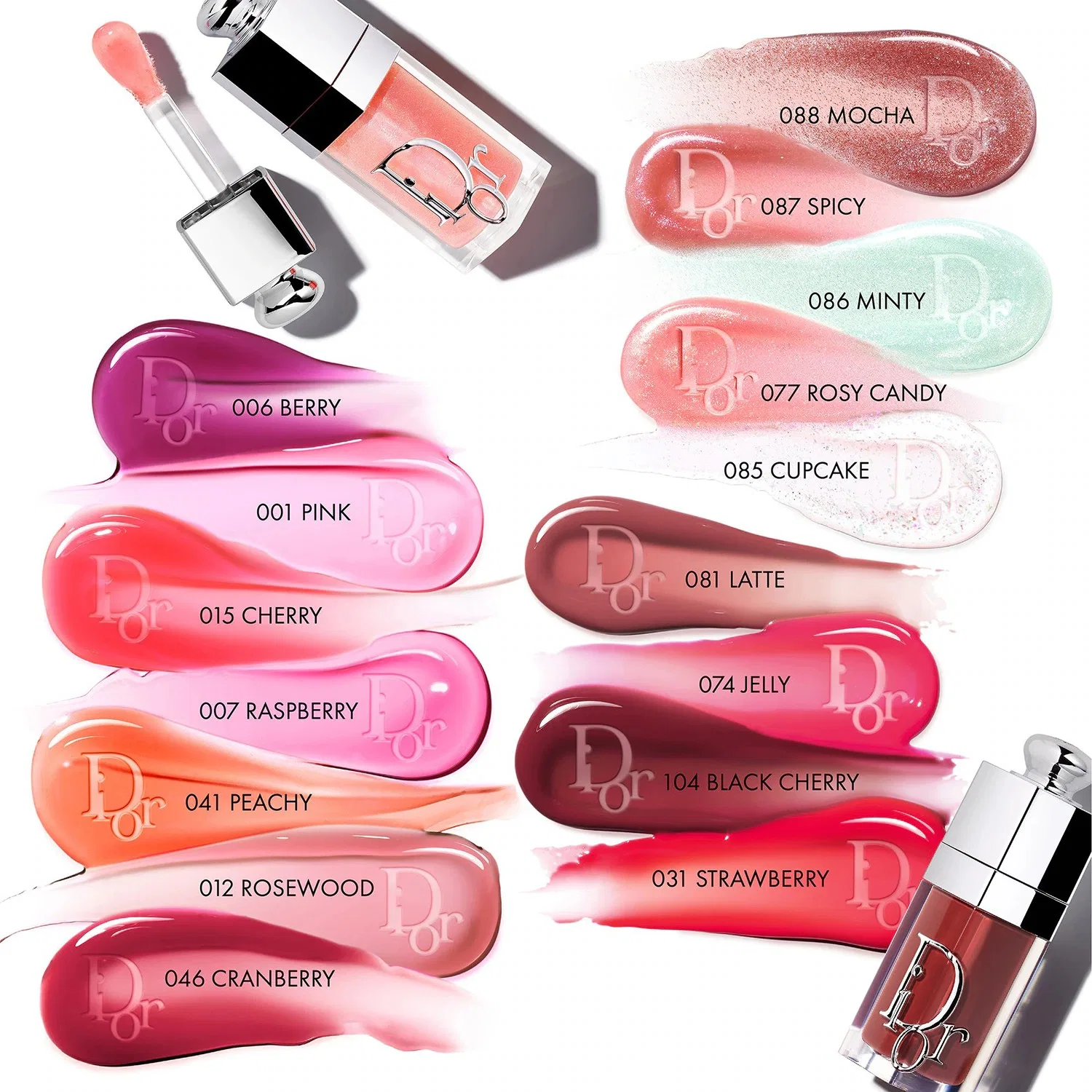 Масло для губ Dior Addict Lip Glow Oil, 6 мл, с эффектом зеркального блеска, DIOR, 015 Cherry — фото 4