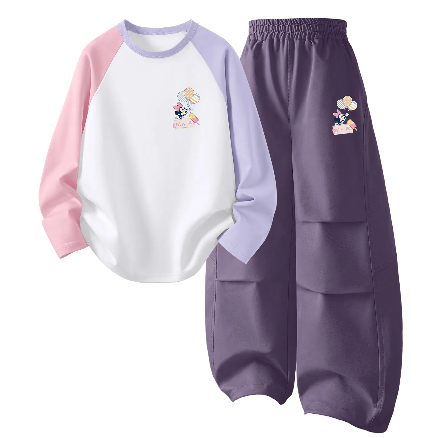 Детский спортивный комплект с принтом Di Balloon K Pink Purple/Silicone Di Balloons K Van Gogh Purple, Disney