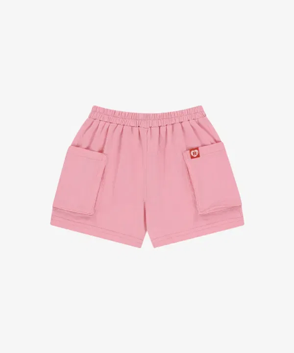 Шорты карго тропические, Rototobebe, розовый — фото 2