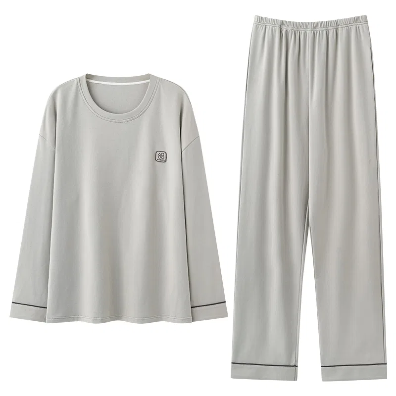 Детский комплект пижамы из хлопка Light Gray 11938 MIIOW