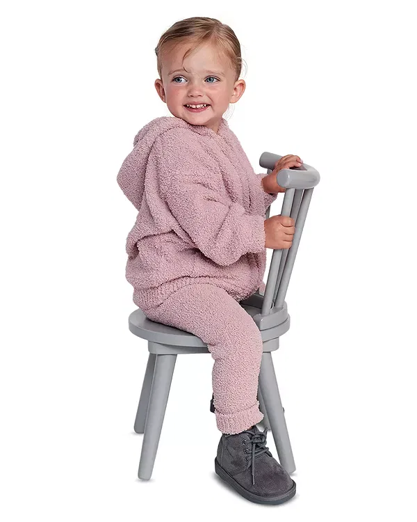 Детские пушистые леггинсы с эластичным поясом 7Am Enfant, Ash Rose — фото 4