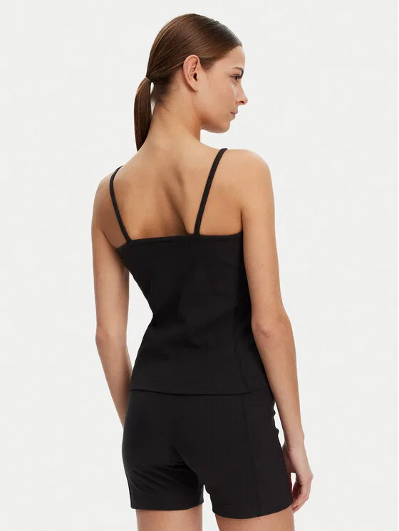 Топ slim fit ALL SZN Rib Adidas, черный — фото 2