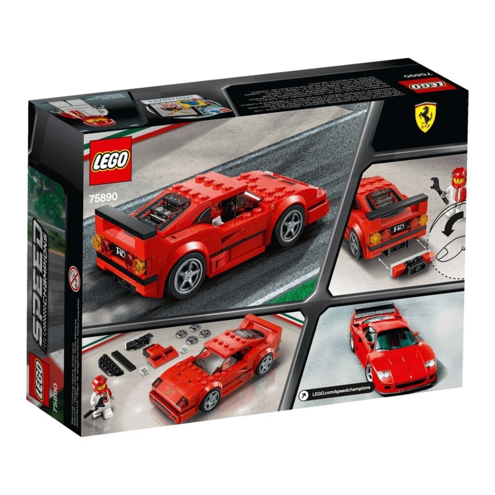 Конструктор LEGO Speed Champions 75890 Феррари F40 — фото 3
