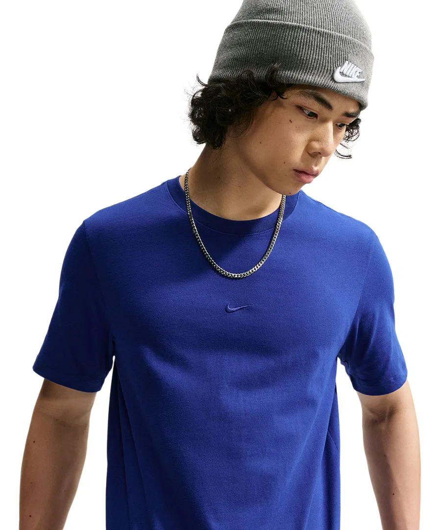 Футболка с вышитым логотипом Swoosh Nike, Deep Royal Blue — фото 2