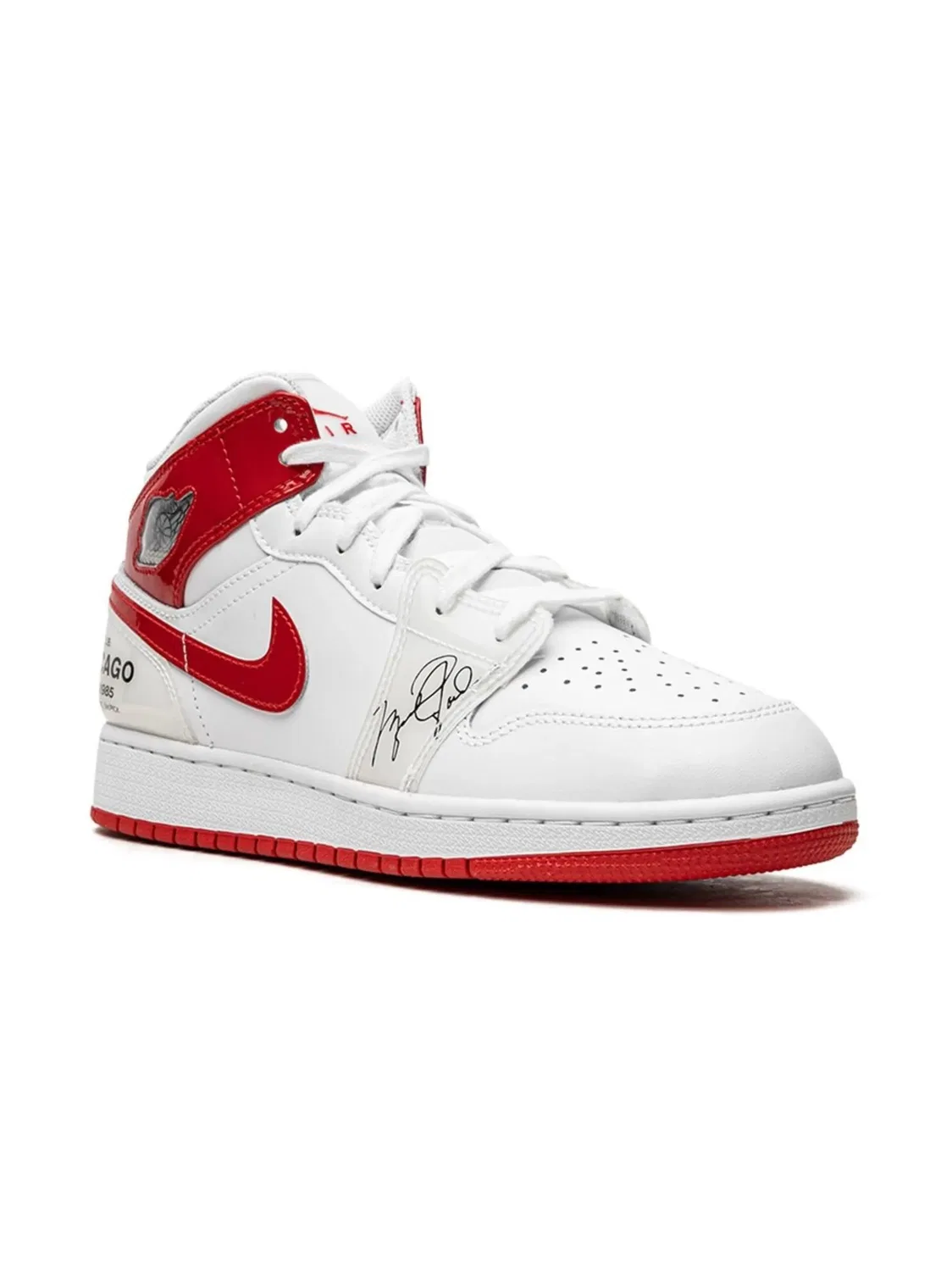 Кроссовки Air Jordan 1 Mid SS, белый