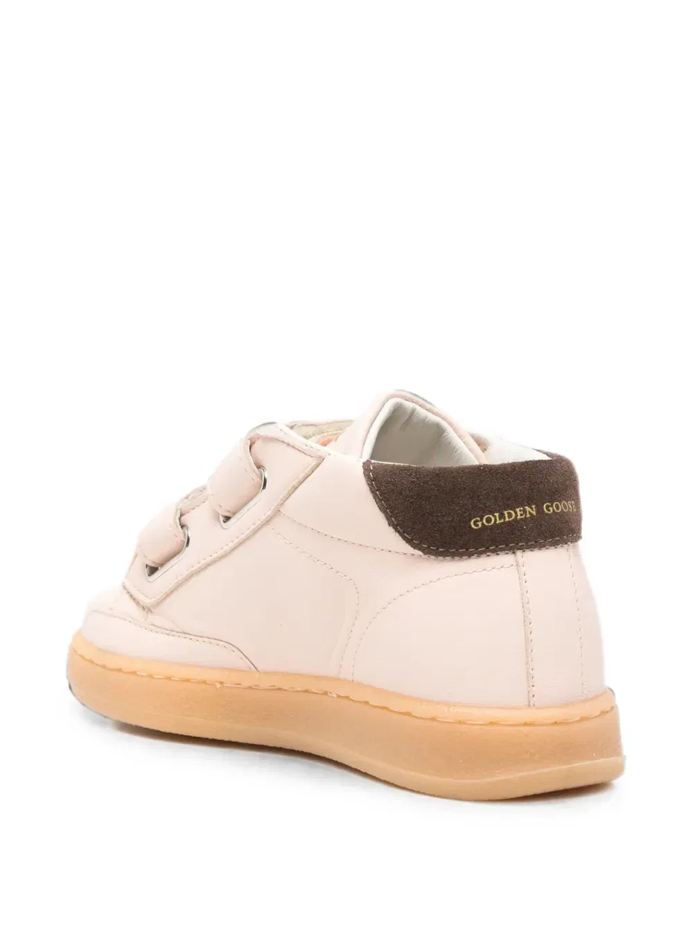 Кроссовки June Ballstar со звездчатой нашивкой Golden Goose Kids, розовый — фото 2