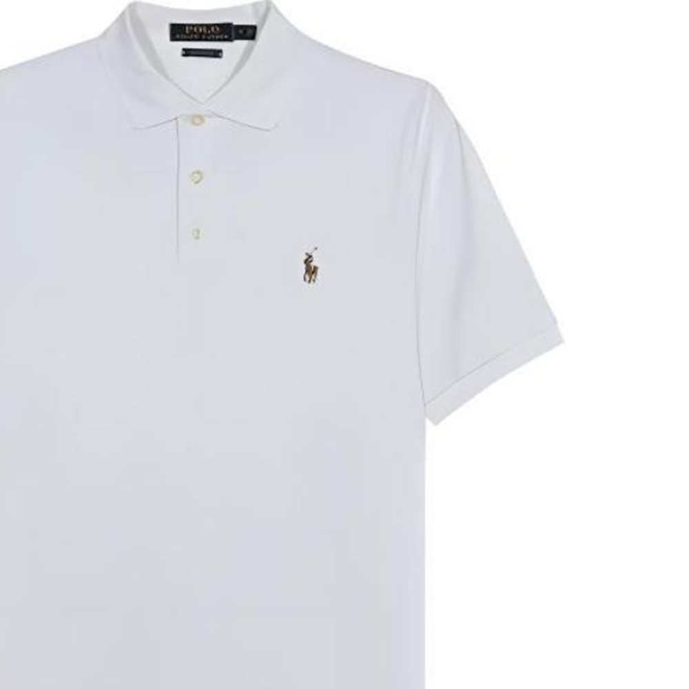 

Белая мужская поло Polo Ralph Lauren