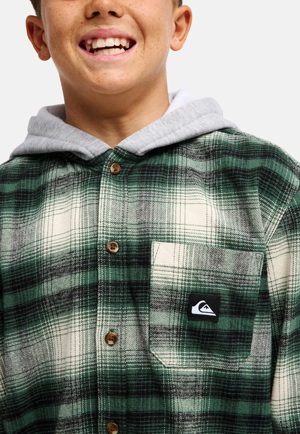 Одежда Jungen 8-16|топы - куртка для активного отдыха Quiksilver, Grt — фото 4
