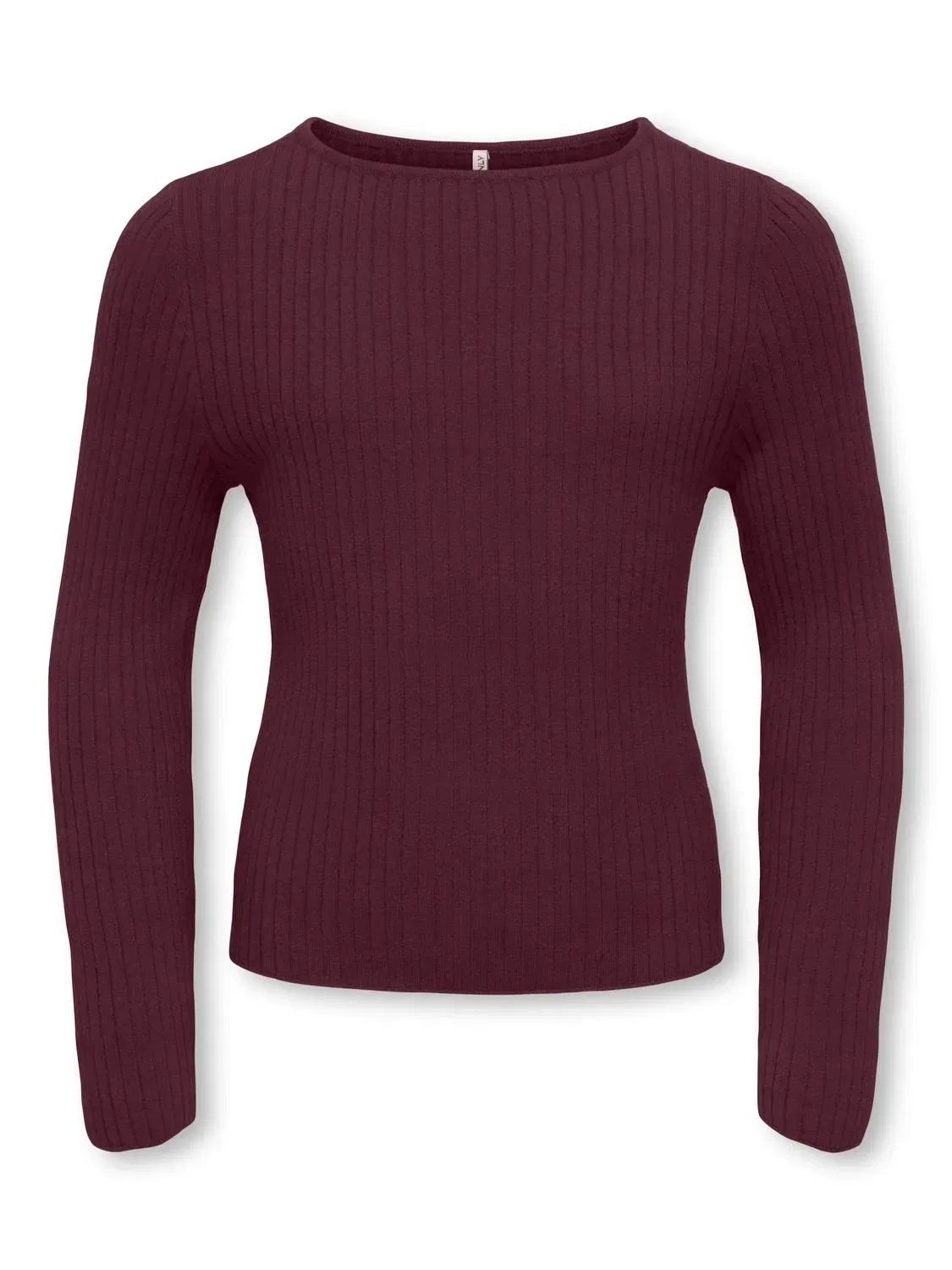Пуловер с длинным рукавом KOGIBI LS RIB BOATNECK CP KNT Kids Only, винный