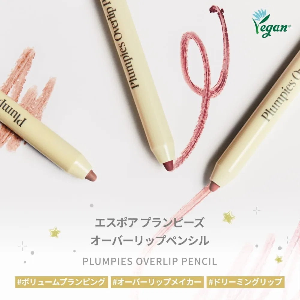 Карандаш для губ Espoir Plumpies Overlip Pencil #3 Rose Volume 0.4g — фото 2