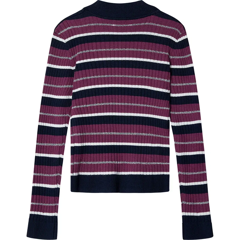 Свитер Belle Pepe Jeans, фиолетовый — фото 2