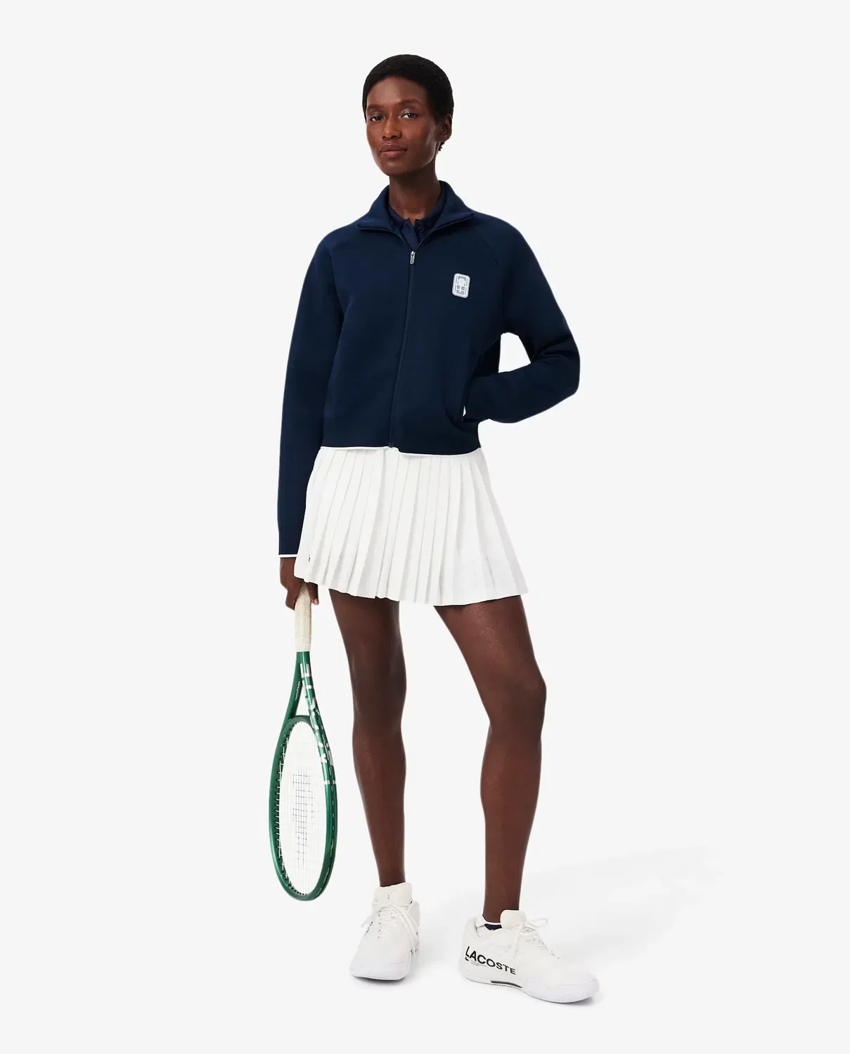 Худи Lacoste Heritage Azul Marino с молнией — фото 4