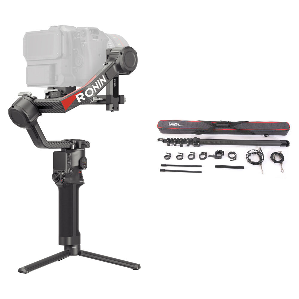 

Комплект стабилизатора DJI RS 4 Pro и мини-стрелы JQ50-III