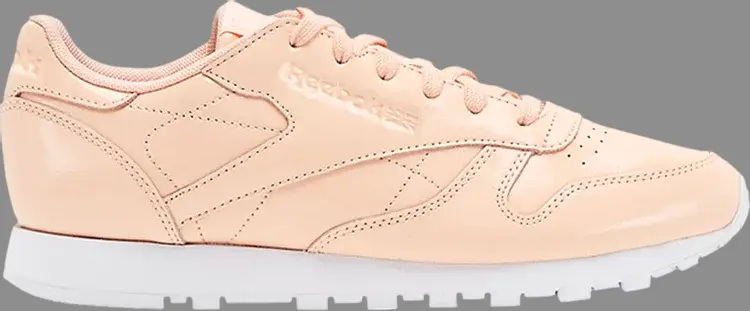 

Кроссовки wmns classic leather patent 'desert dust' Reebok, розовый, Розовый;оранжевый, Кроссовки wmns classic leather patent 'desert dust' Reebok, розовый