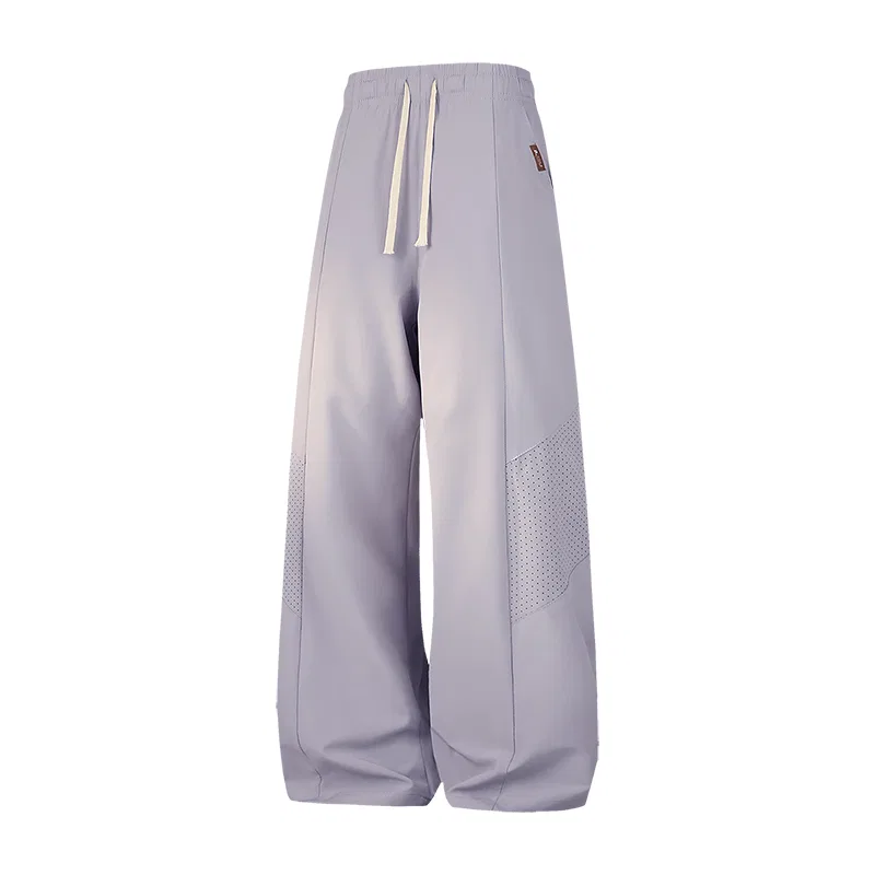 Детские брюки повседневные прямого кроя Sugarfunk, Upgraded Light Gray — фото 4