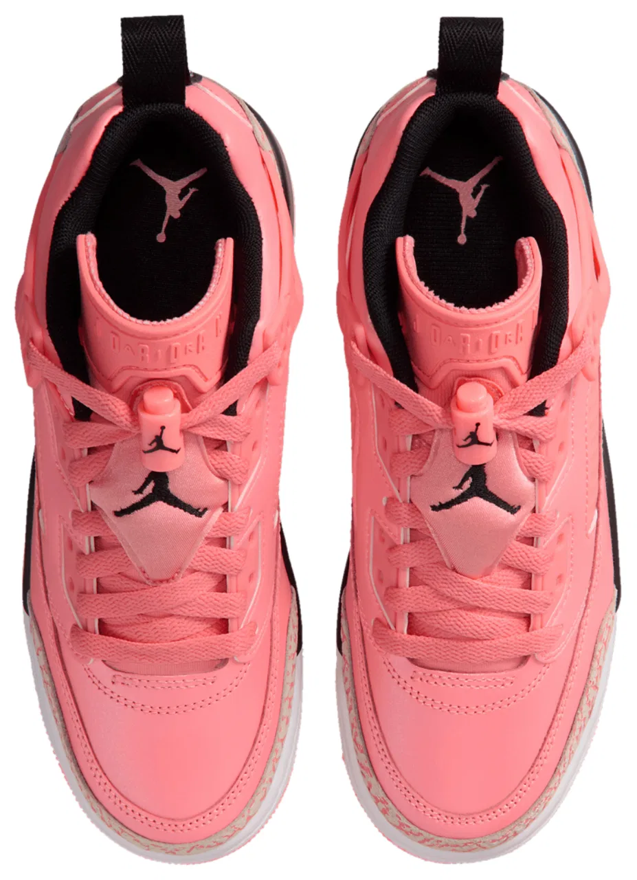 Баскетбольные кроссовки для мальчиков Spizike Low Jordan, цвет Black/White/Pink Gaze — фото 4
