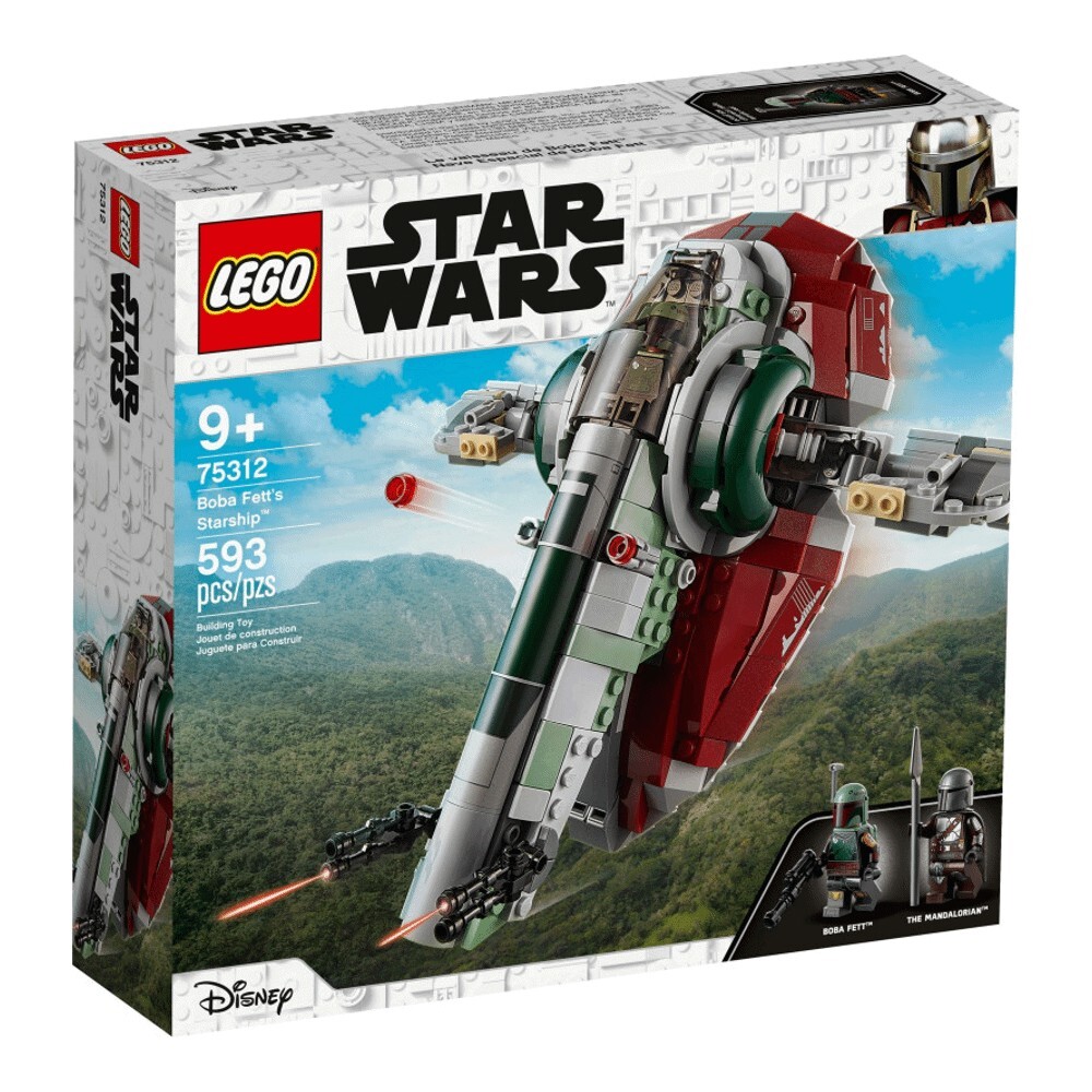 Конструктор LEGO Star Wars 75312 Mandalorian Звездолет Бобы Фетта