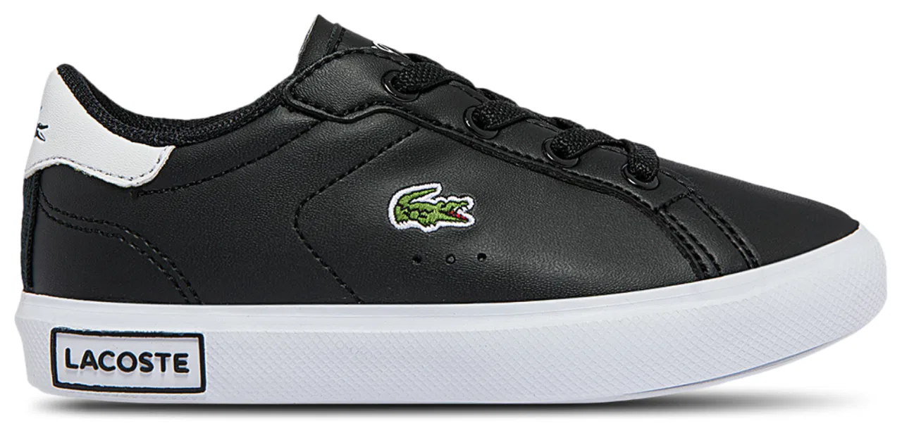 Кроссовки для мальчиков POWERCOURT 0721 Lacoste, цвет Charcoal/Multi