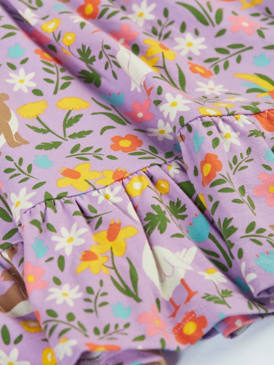 Платье скейтер Olivia Frugi, фиолетовый — фото 4