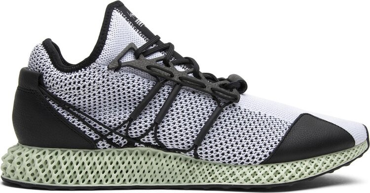 

Лимитированные кроссовки Adidas Y-3 Runner 4D 'Black White', черный