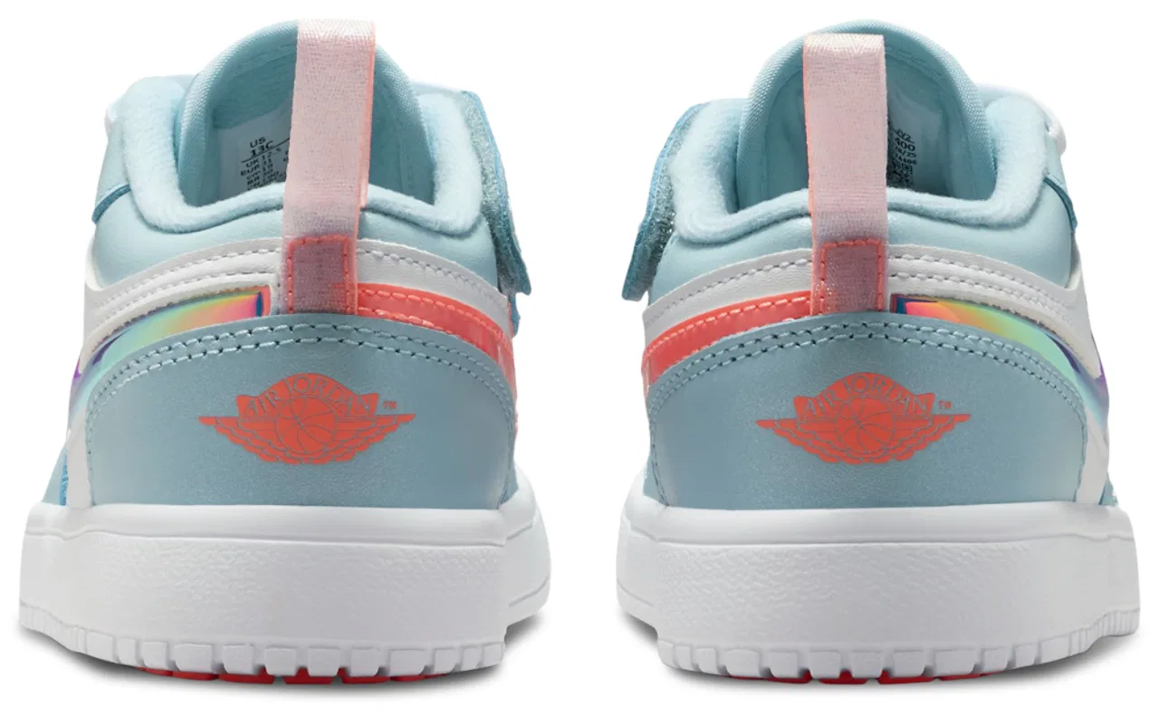 Кроссовки для девочек 1 Low Alt SE Jordan, цвет Ocean Bliss/Atomic Pink/White — фото 3
