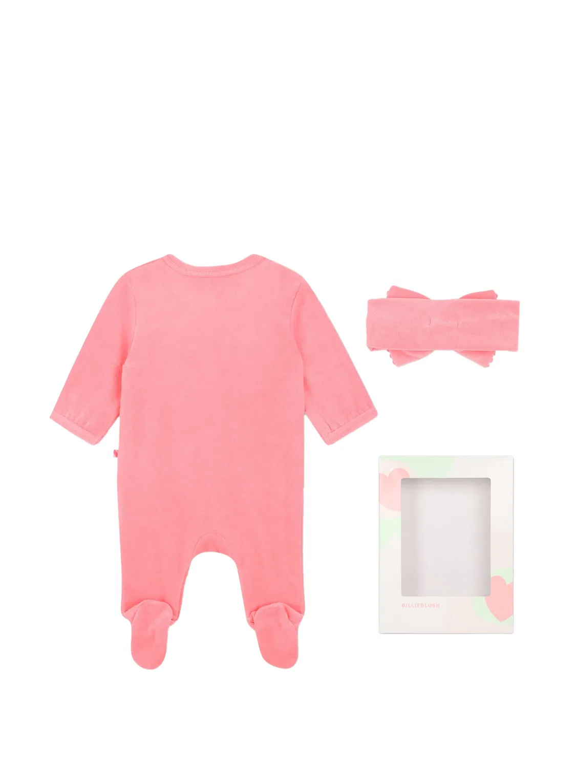 Комплект для новорожденного с бантом Billieblush, розовый — фото 2