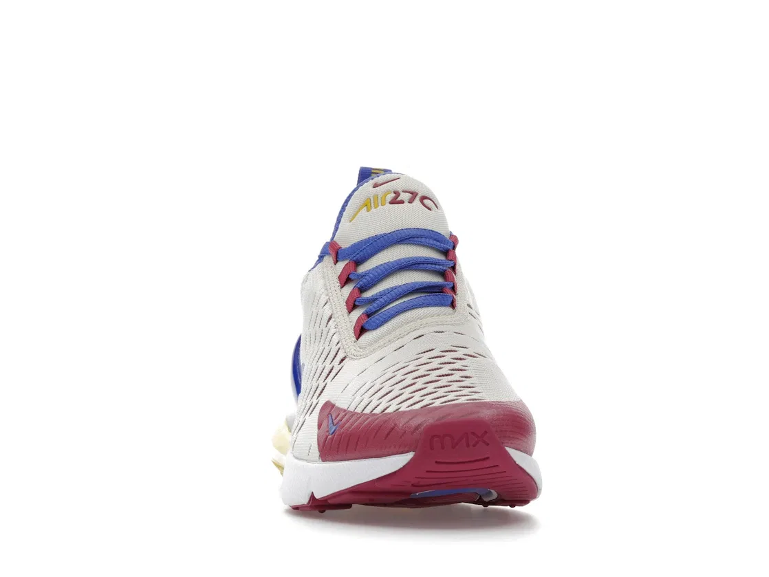 Детские кроссовки lifestyle Nike Air Max 270, Soft Pearl/Comet Blue/Sweet Beet/Bright Citron — фото 2
