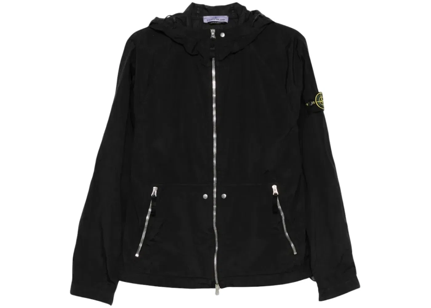 Мужская куртка-парка с длинным рукавом Stone Island, Black