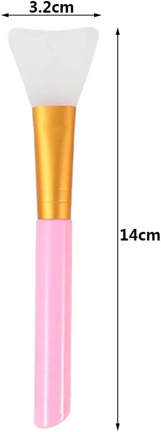 Силиконовая кисть для лица, TOSSPER, 1 шт, 138 мм, Pink — фото 3