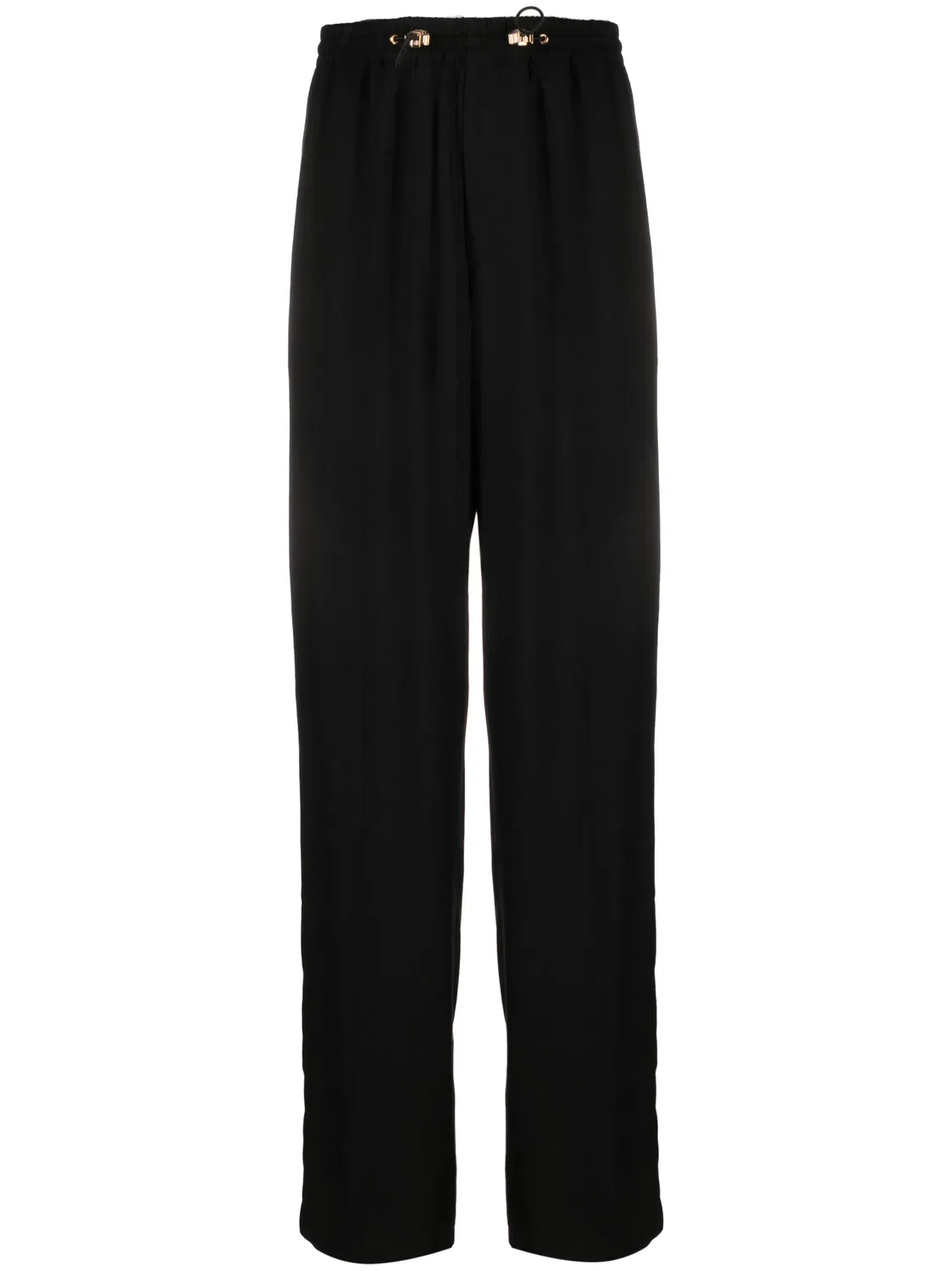 Versace Трековые брюки с кулиской, черные