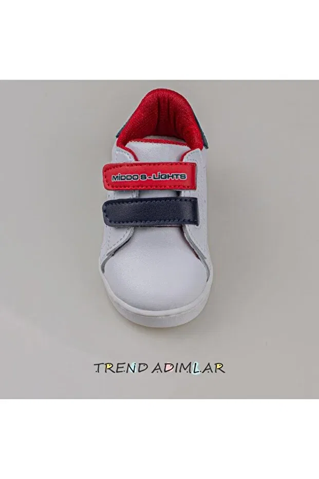 Детские кроссовки для девочек со светодиодами Trend Adımlar, Red — фото 4