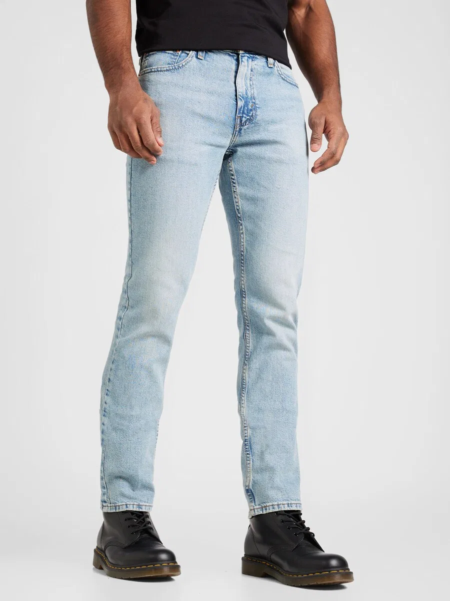 Джинсы LEVI'S Slim fit '511' синего цвета — фото 3