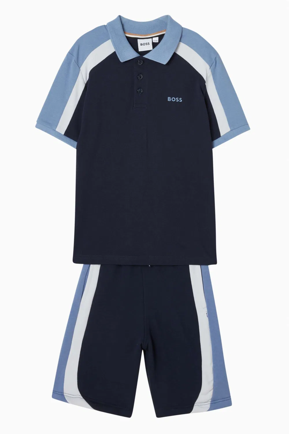 Шорты бермуды хлопковые BOSS Kidswear — фото 2