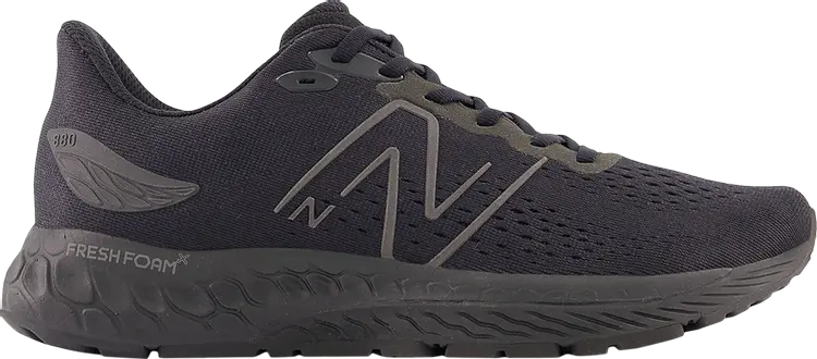 

Кроссовки New Balance Fresh Foam X 880v12 2E Wide 'Black Magnet', черный, Черный;серый, Кроссовки New Balance Fresh Foam X 880v12 2E Wide 'Black Magnet', черный