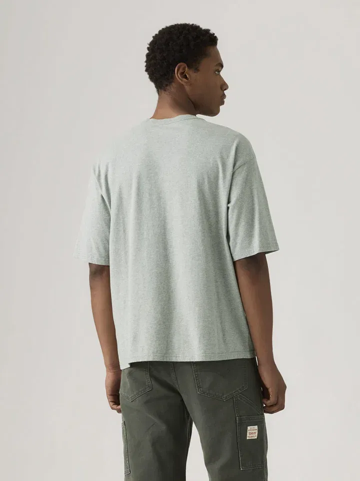 Мужская свободная футболка Levi's, Gray — фото 3