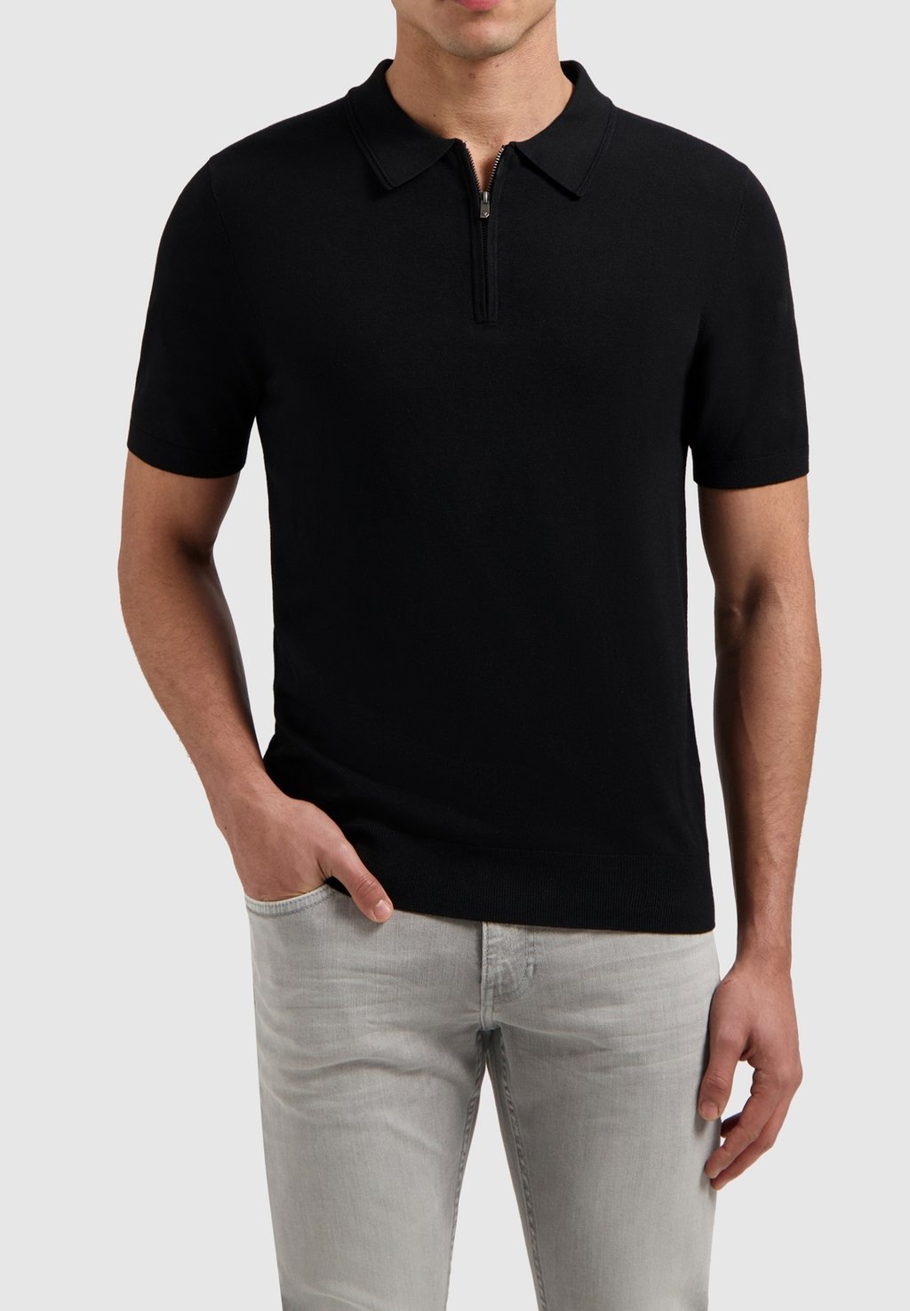 

Рубашка поло REGULAR FIT SS Pure Path, черный