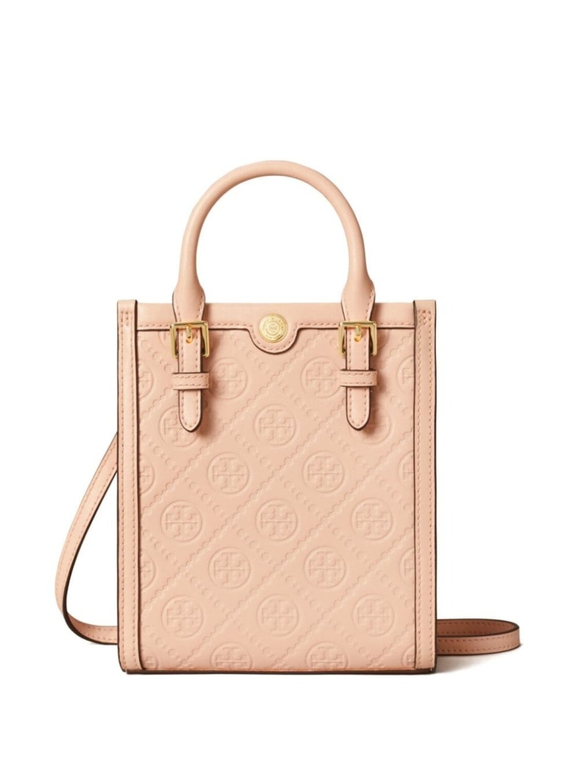 

Tory Burch мини-сумка N/S T-Monogram, нейтральный цвет